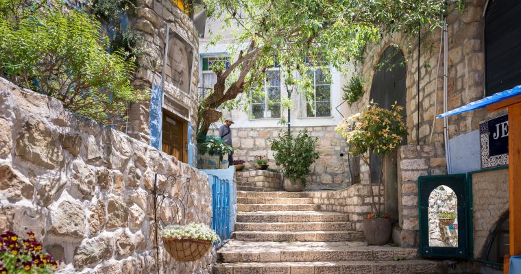 Visiting Safed in Galilee, Northern Israel